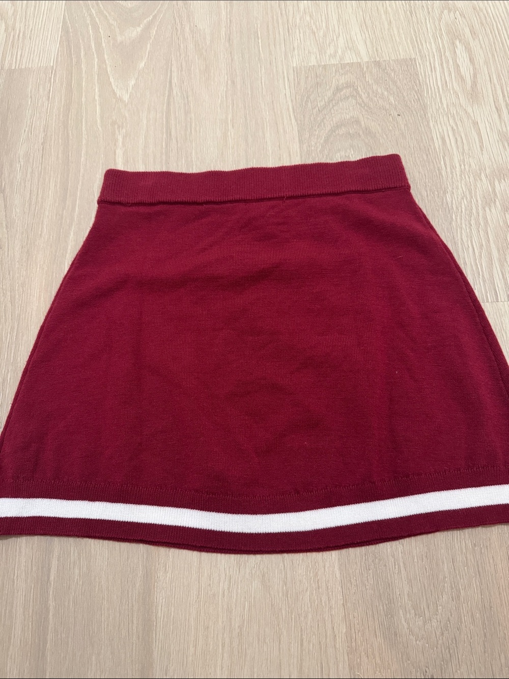 Day + Moon Women's Red College Sweater Skirt Small NWT - Picture 7 of 12